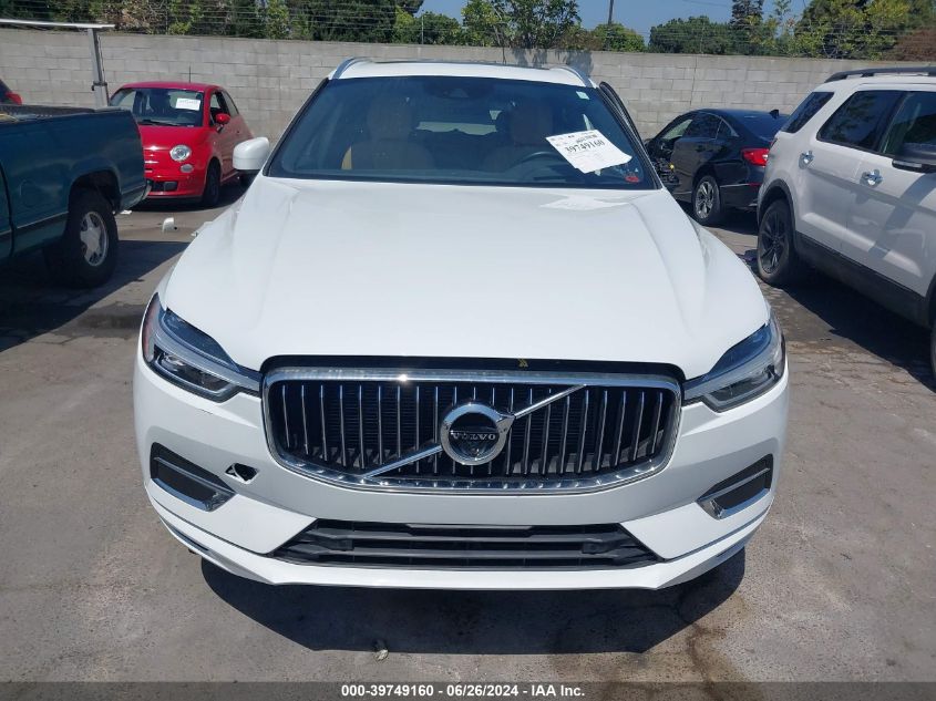 2021 Volvo Xc60 T5 Inscription VIN: YV4102RL7M1709986 Lot: 39749160