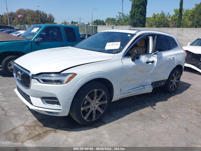 2021 Volvo Xc60 T5 Inscription VIN: YV4102RL7M1709986 Lot: 39749160