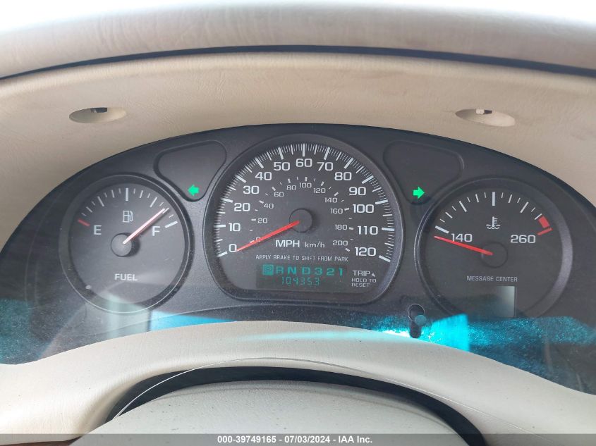 2005 Chevrolet Impala VIN: 2G1WF52E659331976 Lot: 39749165