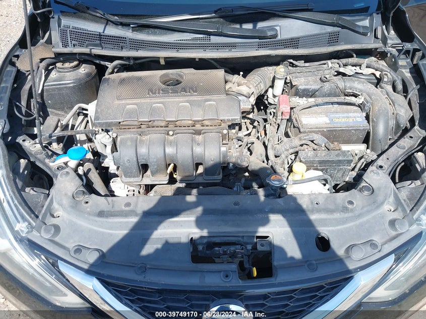 2018 Nissan Sentra S/Sv/Sr/Sl VIN: 3N1AB7AP7JY331333 Lot: 39749170