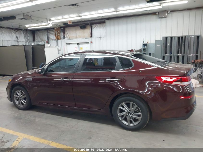 2020 Kia Optima Lx VIN: 5XXGT4L37LG420649 Lot: 39749186