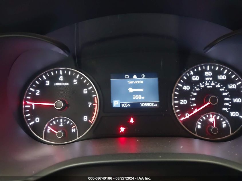 2020 Kia Optima Lx VIN: 5XXGT4L37LG420649 Lot: 39749186