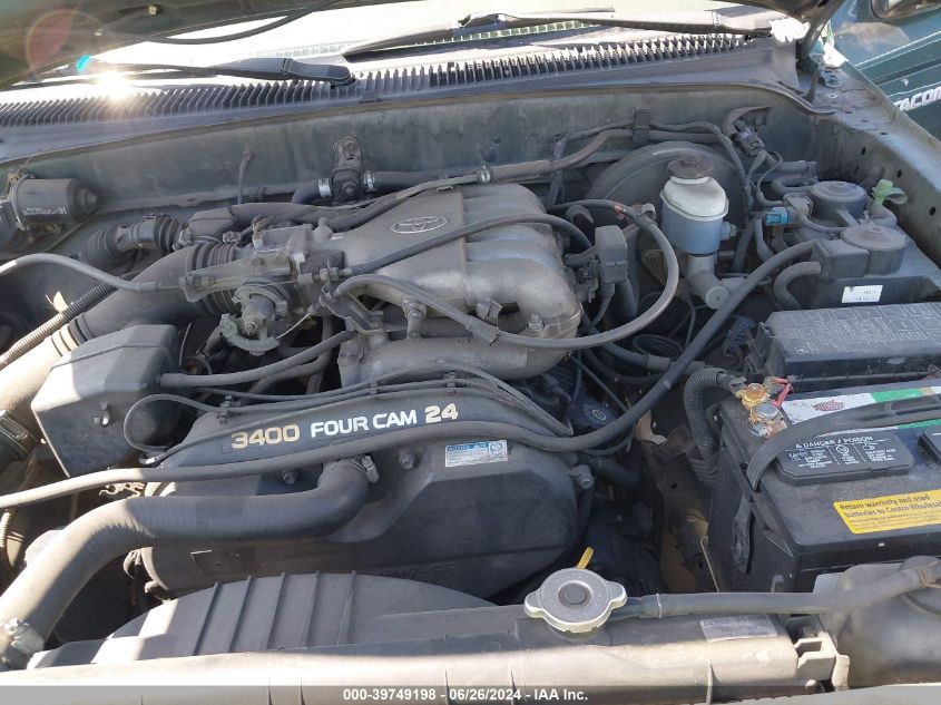 2001 Toyota Tacoma Prerunner V6 VIN: 5TESN92N31Z787342 Lot: 39749198