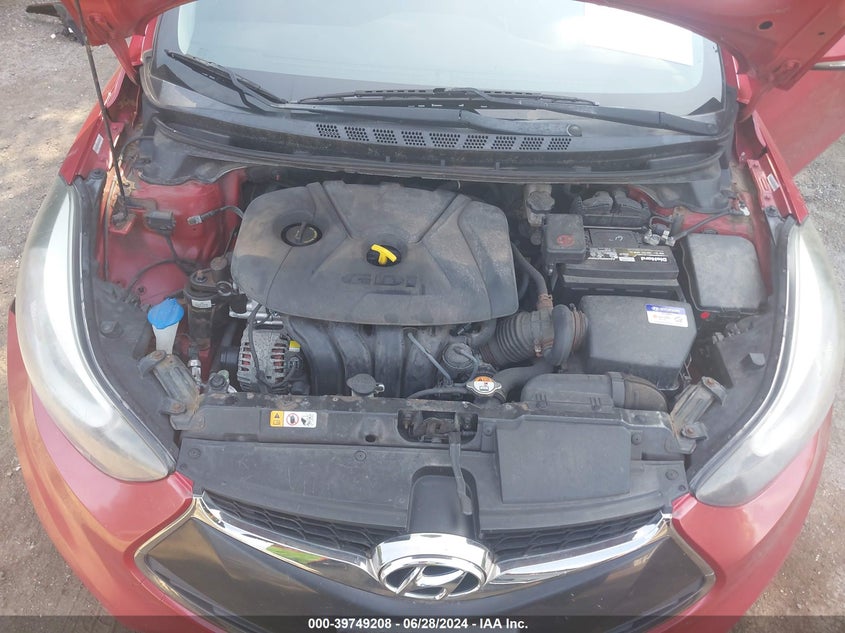 2014 Hyundai Elantra VIN: KMHDH6AH3EU029148 Lot: 39749208