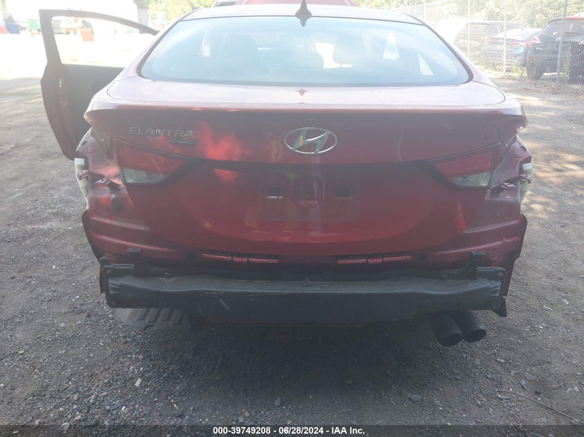 2014 Hyundai Elantra VIN: KMHDH6AH3EU029148 Lot: 39749208