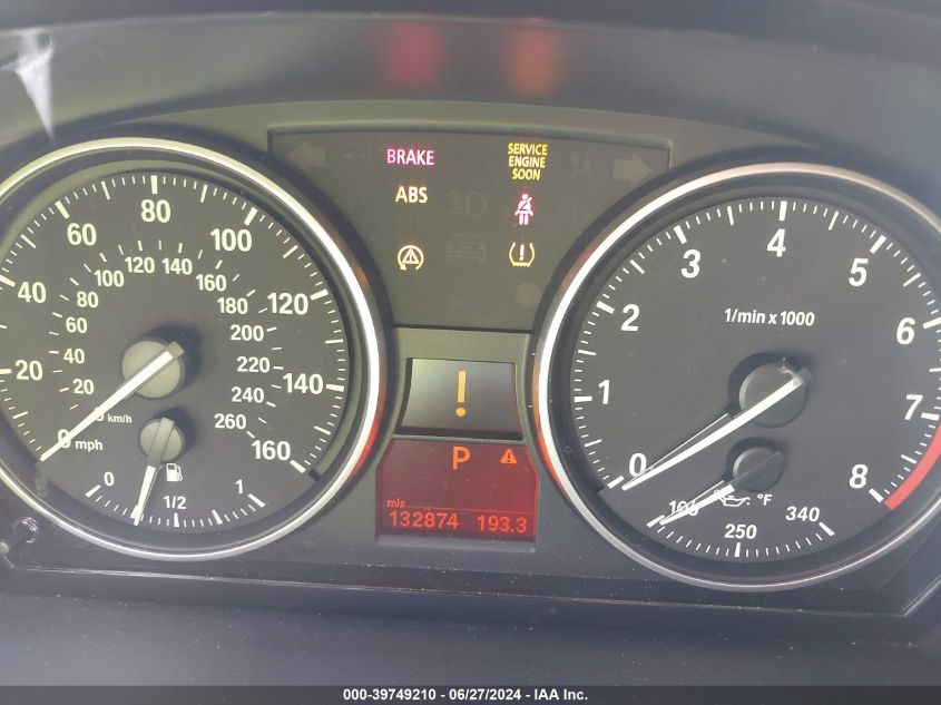 2011 BMW 328I VIN: WBAKE3C5XBE441575 Lot: 39749210