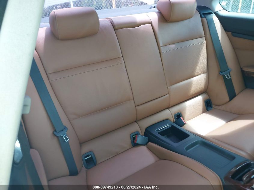 2011 BMW 328I VIN: WBAKE3C5XBE441575 Lot: 39749210