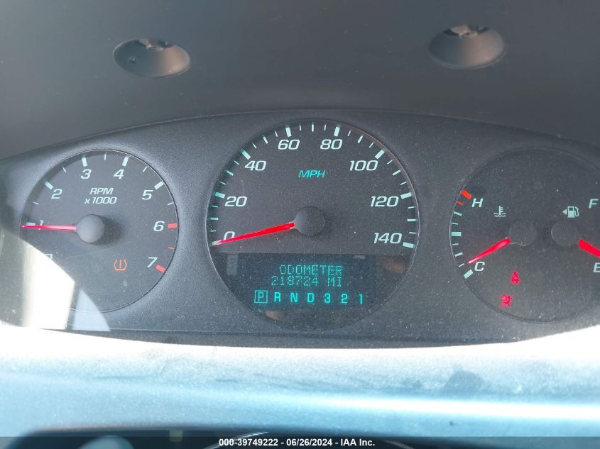 2010 Chevrolet Impala Police VIN: 2G1WD5EM5A1151079 Lot: 39749222