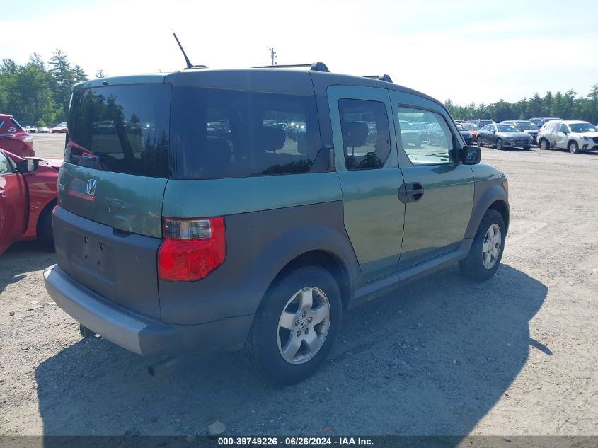 5J6YH27615L006827 2005 Honda Element Ex