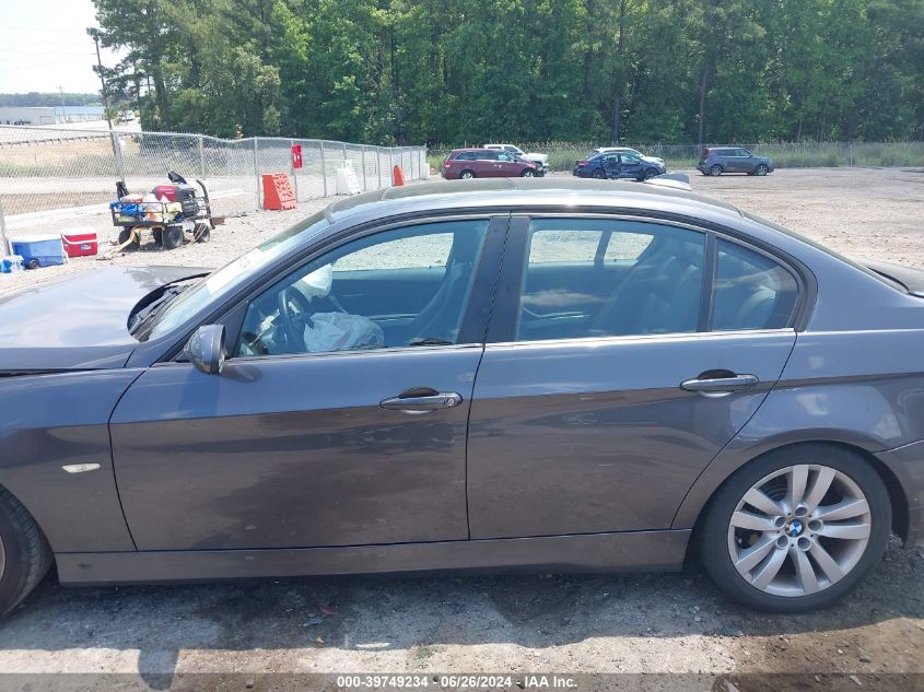 2008 BMW 328I VIN: WBAVA33538KX88507 Lot: 39749234