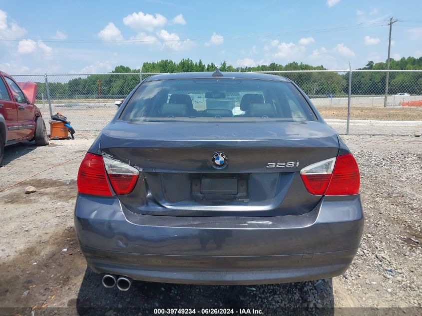 2008 BMW 328I VIN: WBAVA33538KX88507 Lot: 39749234