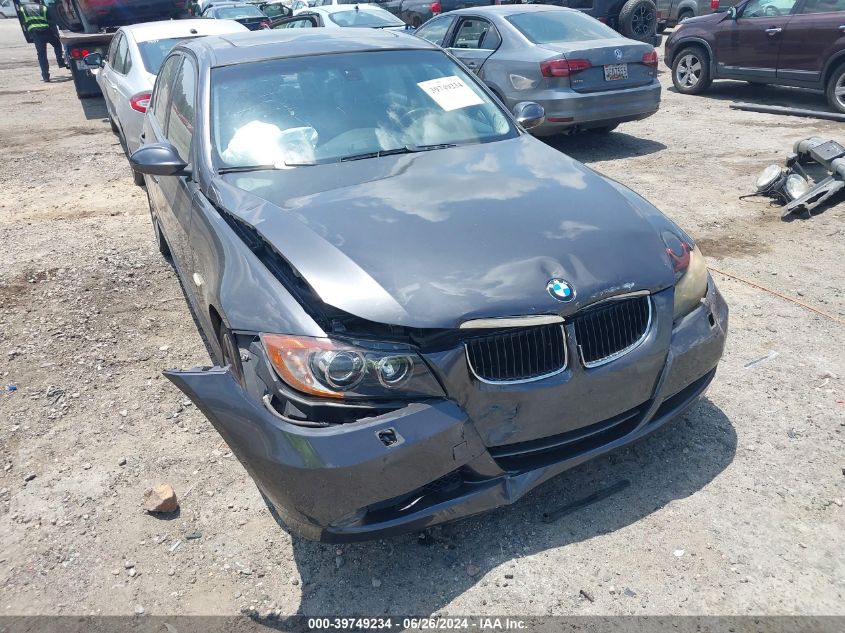 2008 BMW 328I VIN: WBAVA33538KX88507 Lot: 39749234