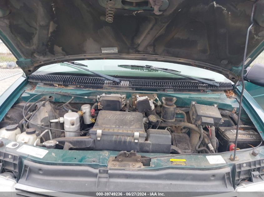 1998 Chevrolet Astro VIN: 1GNEL19W6WB163377 Lot: 39749236