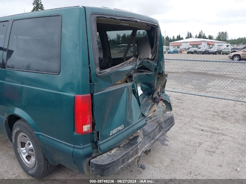 1998 Chevrolet Astro VIN: 1GNEL19W6WB163377 Lot: 39749236