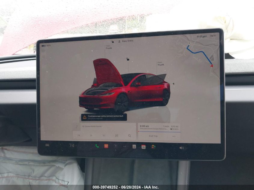 5YJ3E1EA1RF771488 2024 TESLA MODEL 3 - Image 14