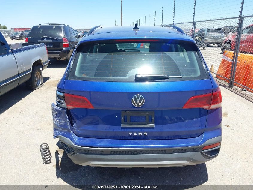 2024 Volkswagen Taos 1.5T S VIN: 3VV5X7B25RM016974 Lot: 39749253