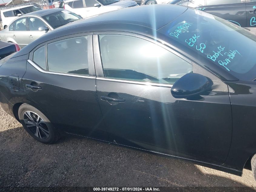 2021 Nissan Sentra Sv Xtronic Cvt VIN: 3N1AB8CV2MY256157 Lot: 39749272