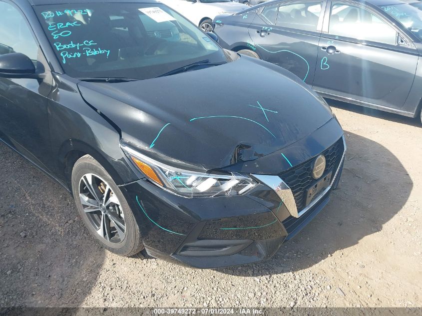 2021 Nissan Sentra Sv Xtronic Cvt VIN: 3N1AB8CV2MY256157 Lot: 39749272