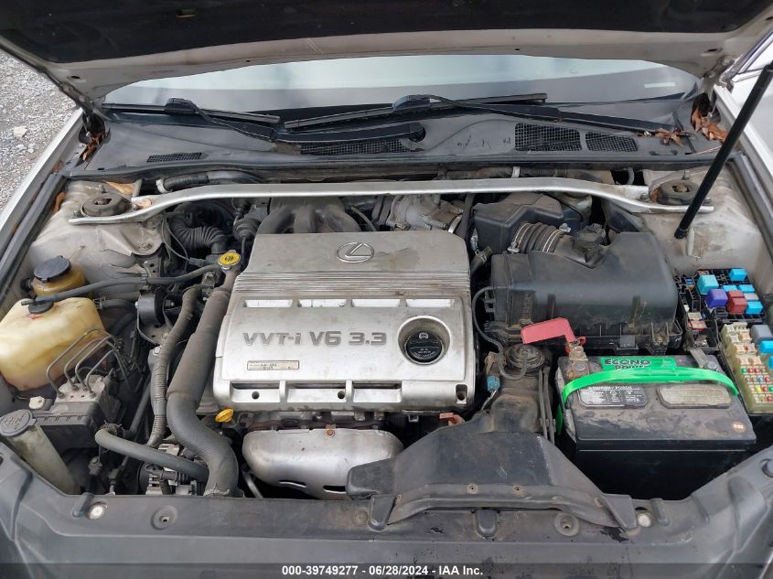 2004 Lexus Es 330 VIN: JTHBA30G345005138 Lot: 39749277