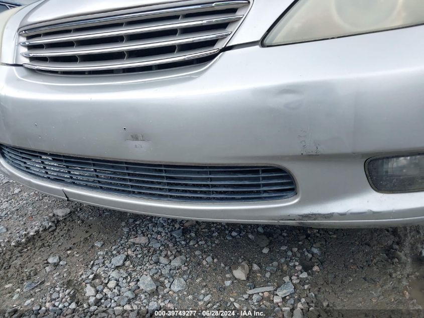 2004 Lexus Es 330 VIN: JTHBA30G345005138 Lot: 39749277