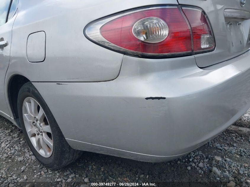 2004 Lexus Es 330 VIN: JTHBA30G345005138 Lot: 39749277