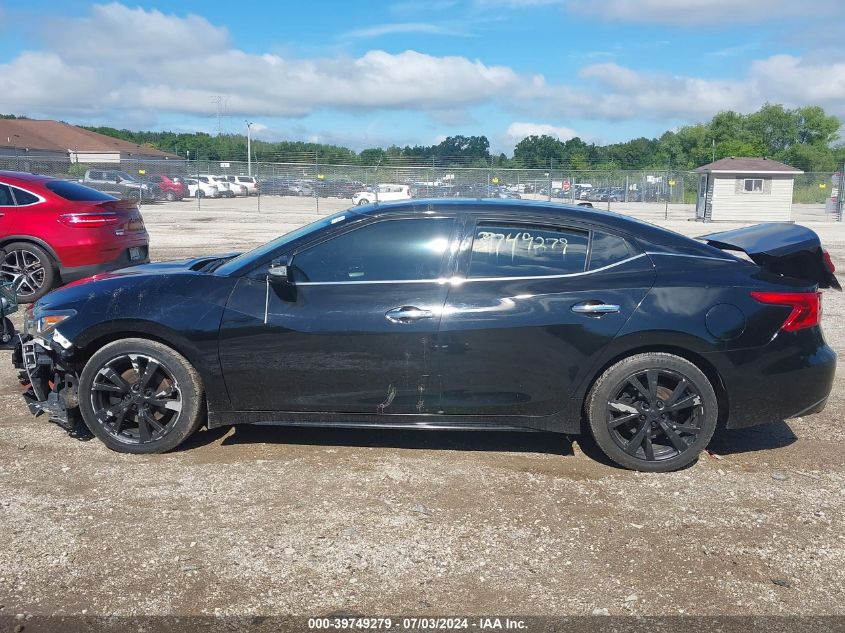 2017 Nissan Maxima VIN: 1N4AA6APXHC378780 Lot: 39749279