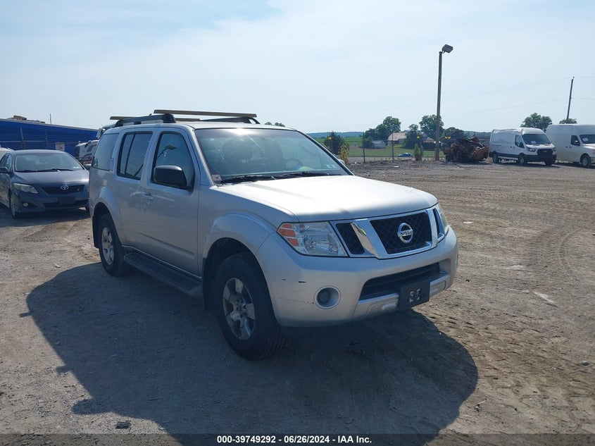 2008 Nissan Pathfinder S VIN: 5N1AR18B38C614312 Lot: 39749292
