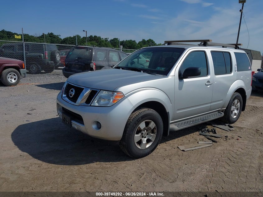 2008 Nissan Pathfinder S VIN: 5N1AR18B38C614312 Lot: 39749292
