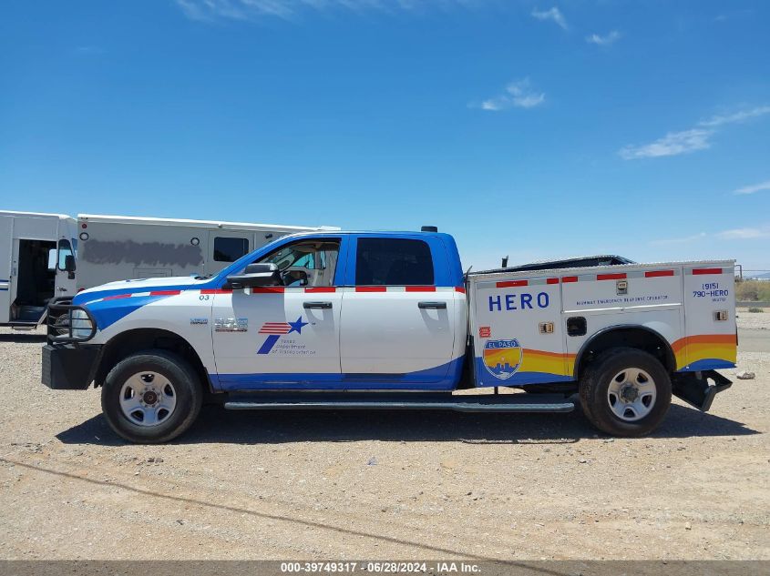 2018 Ram 3500 Tradesman 4X4 8' Box VIN: 3C63R3GJ8JG407992 Lot: 39749317