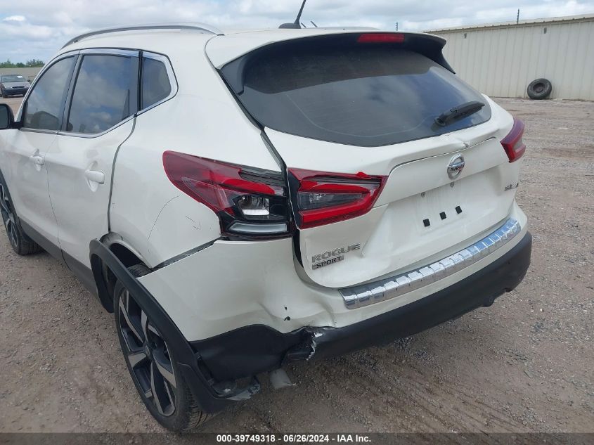 2022 Nissan Rogue Sport Sl VIN: JN1BJ1CW9NW490036 Lot: 39749318