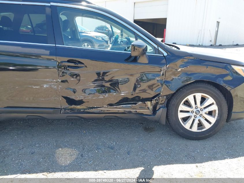 2015 Subaru Outback 2.5I Premium VIN: 4S4BSBCC8F3240789 Lot: 39749320