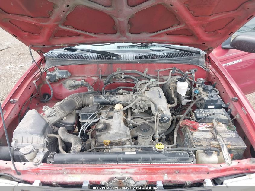 1998 Toyota Tacoma VIN: 4TANL42N5WZ029734 Lot: 39749321