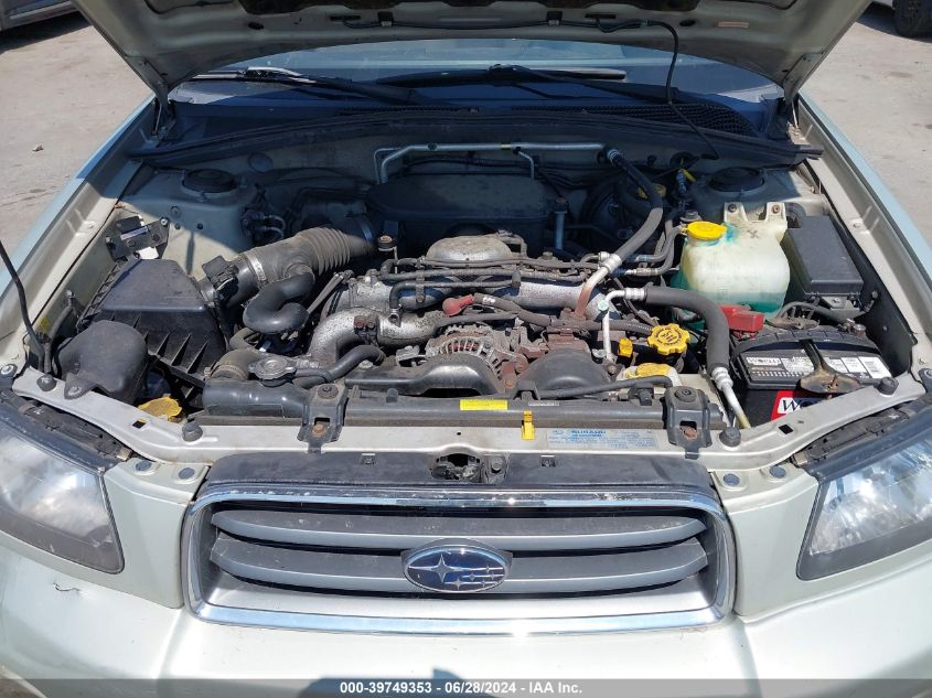 2005 Subaru Forester 2.5Xs VIN: JF1SG65605H723589 Lot: 39749353