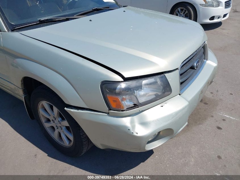 2005 Subaru Forester 2.5Xs VIN: JF1SG65605H723589 Lot: 39749353