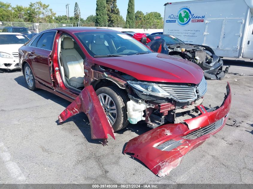 2014 Lincoln Mkz Hybrid VIN: 3LN6L2LUXER805521 Lot: 39749359