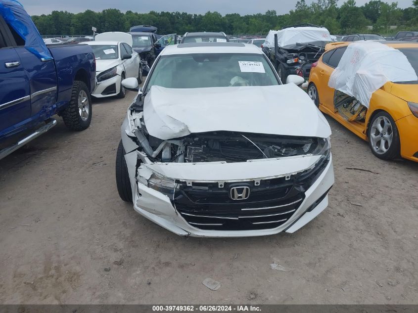 2021 Honda Accord Ex-L VIN: 1HGCV1F5XMA025058 Lot: 39749362