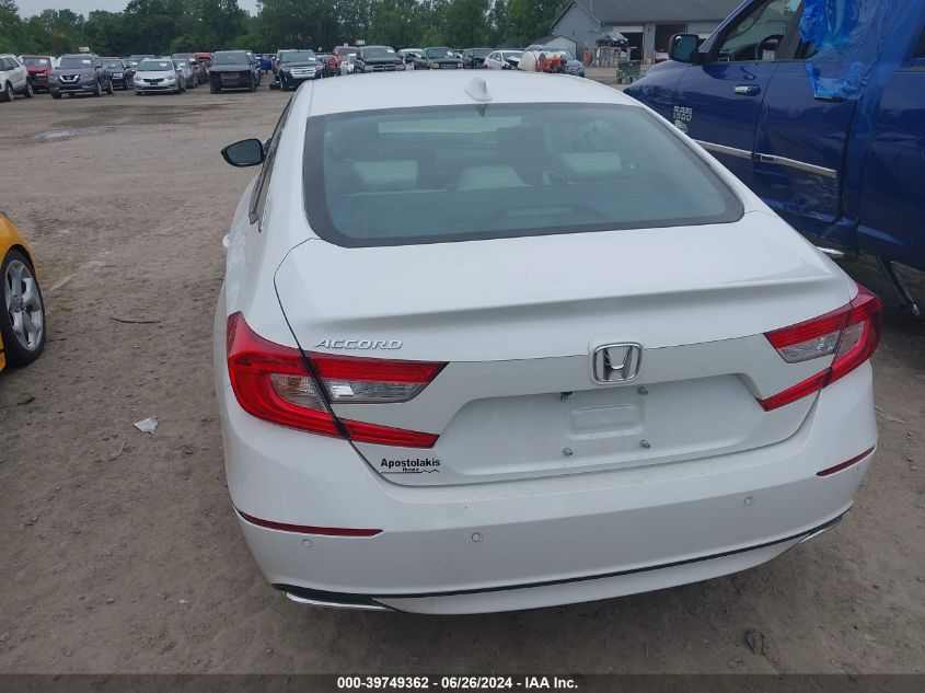 2021 Honda Accord Ex-L VIN: 1HGCV1F5XMA025058 Lot: 39749362