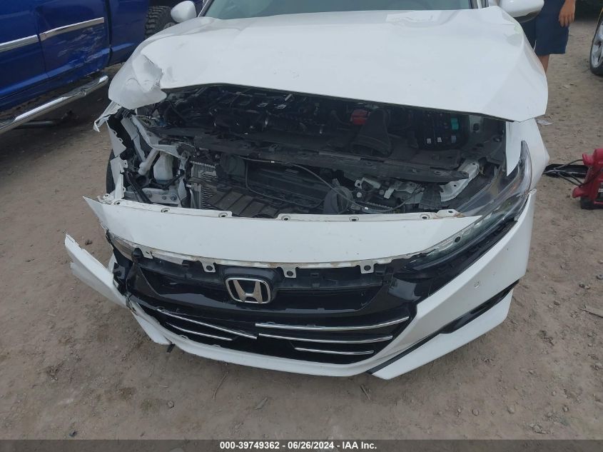 2021 Honda Accord Ex-L VIN: 1HGCV1F5XMA025058 Lot: 39749362