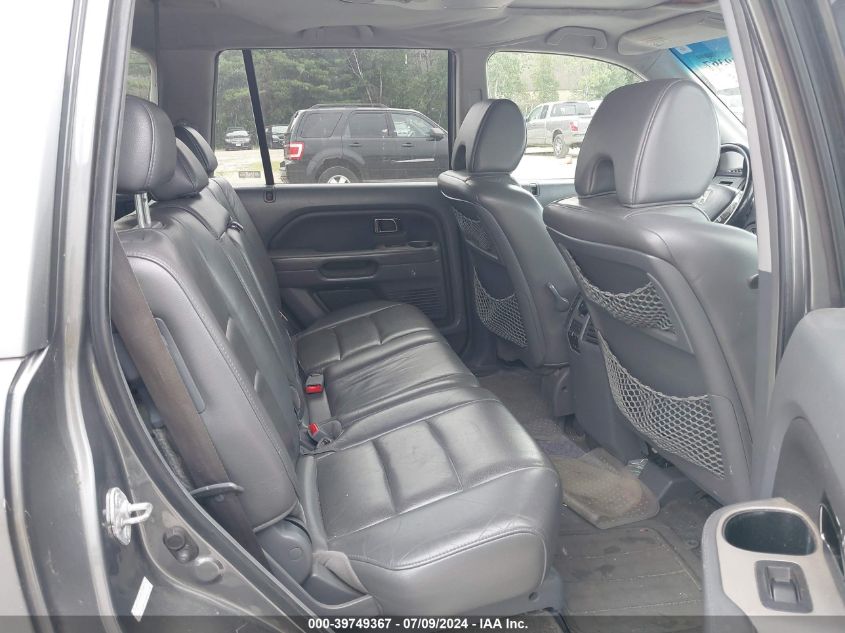 2007 Honda Pilot Ex-L VIN: 2HKYF18657H517033 Lot: 39749367