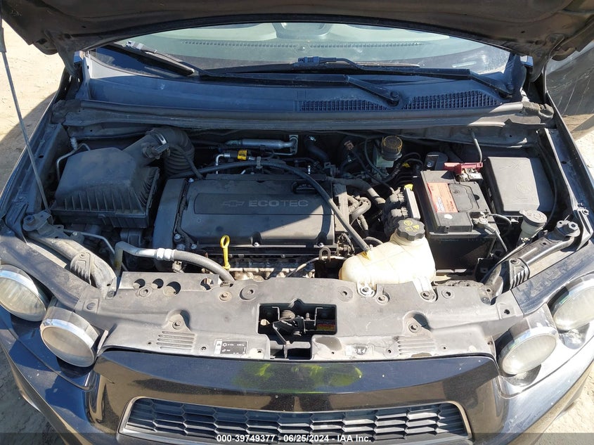 2012 Chevrolet Sonic 2Lz VIN: 1G1JE5SH2C4109247 Lot: 39749377