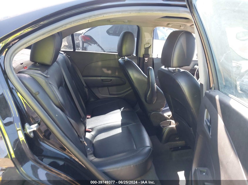 2012 Chevrolet Sonic 2Lz VIN: 1G1JE5SH2C4109247 Lot: 39749377