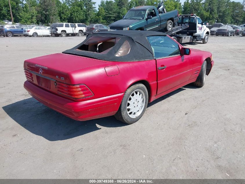 1997 Mercedes-Benz Sl 320 VIN: WDBFA63F1VF147831 Lot: 39749388