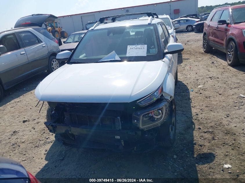 2021 Hyundai Venue Sel VIN: KMHRC8A32MU097198 Lot: 39749415