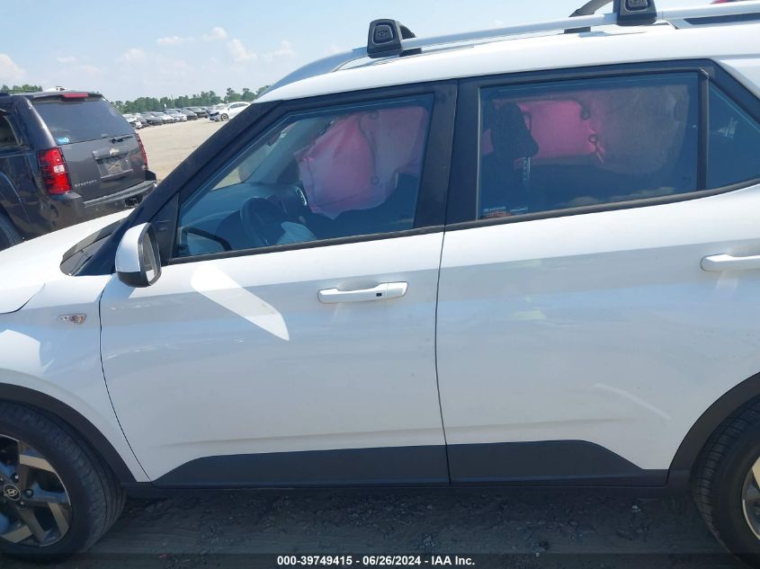 2021 Hyundai Venue Sel VIN: KMHRC8A32MU097198 Lot: 39749415