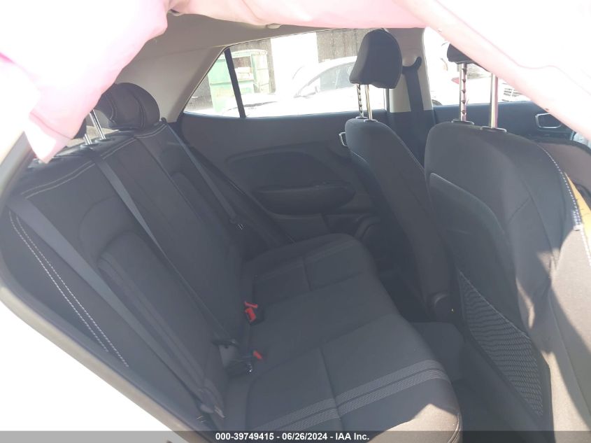 2021 Hyundai Venue Sel VIN: KMHRC8A32MU097198 Lot: 39749415