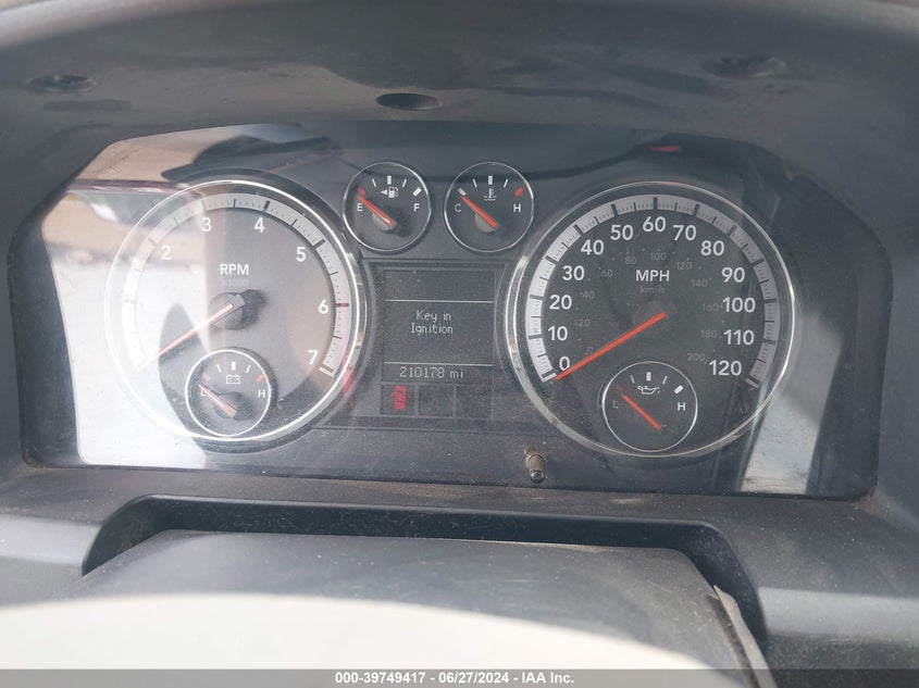 2009 Dodge Ram 1500 VIN: 1D3HV13T79S755171 Lot: 39749417