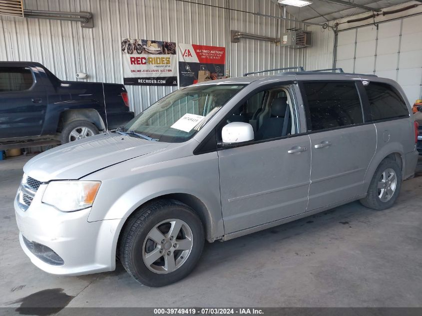 2012 Dodge Grand Caravan Sxt VIN: 2C4RDGCG2CR318046 Lot: 39749419