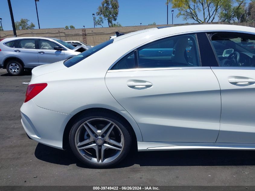 2014 Mercedes-Benz Cla 250 VIN: WDDSJ4EBXEN129533 Lot: 39749422