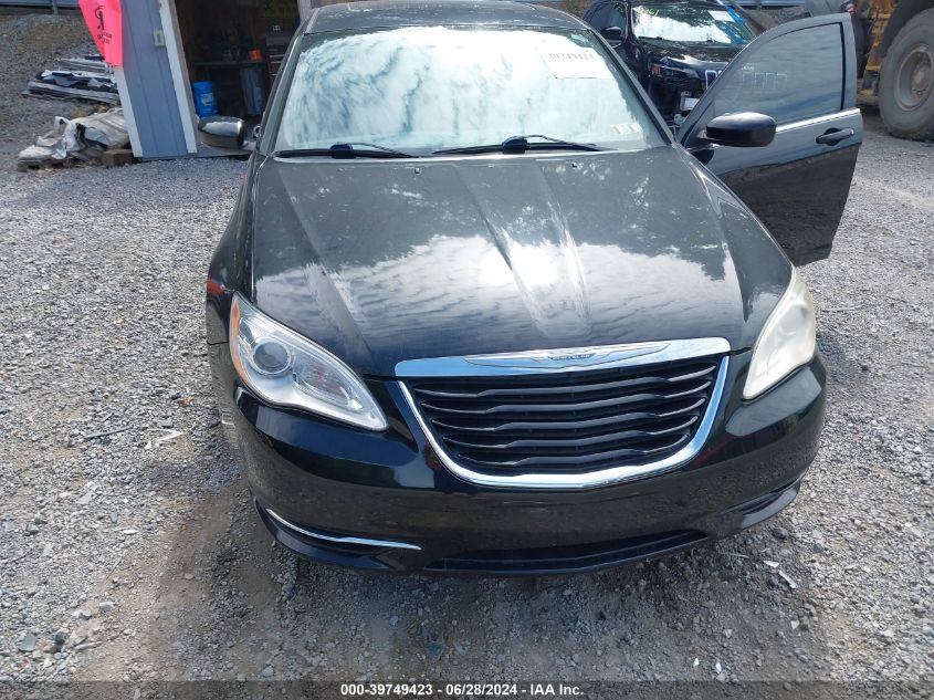 2012 Chrysler 200 Touring VIN: 1C3CCBBG9CN277266 Lot: 39749423