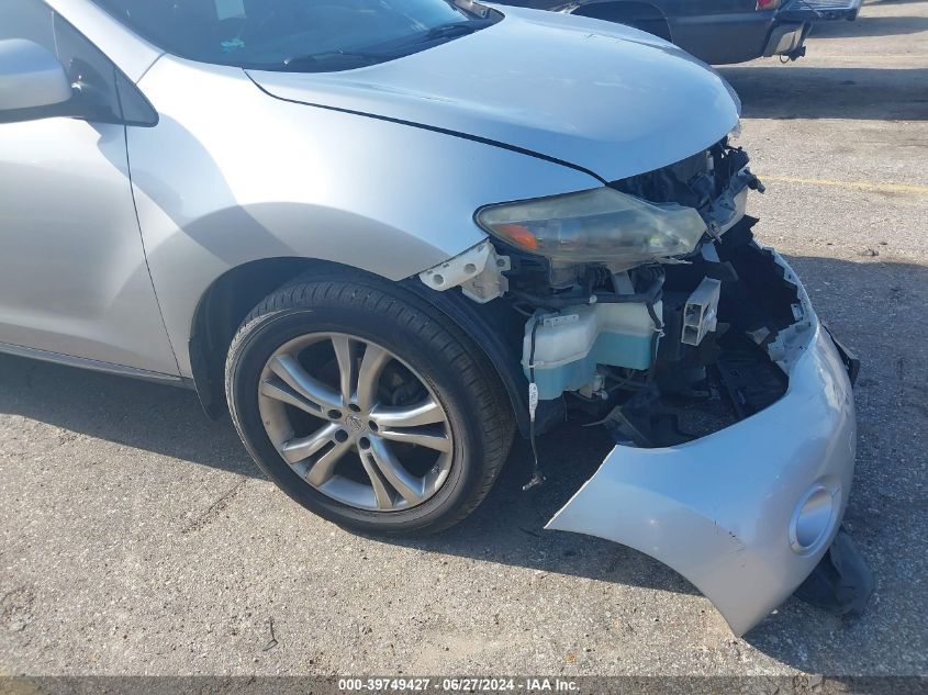 2009 Nissan Murano S/Sl VIN: JN8AZ18U09W002594 Lot: 39749427